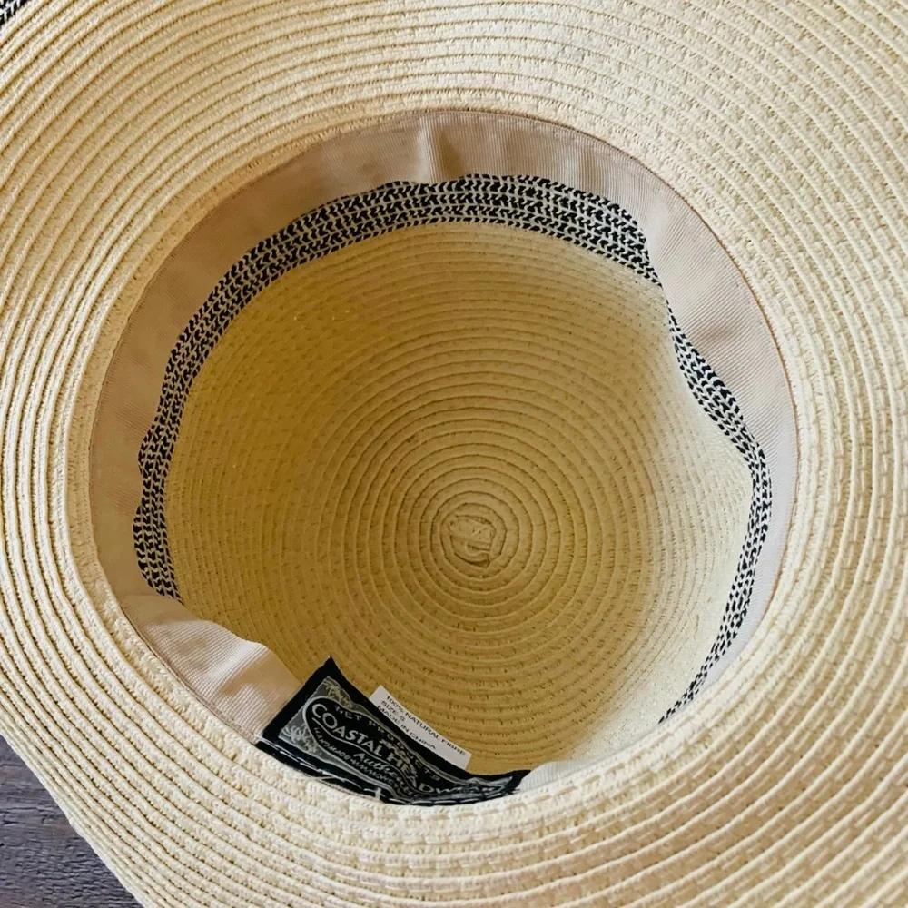 Coastal headwear natural fiber hat